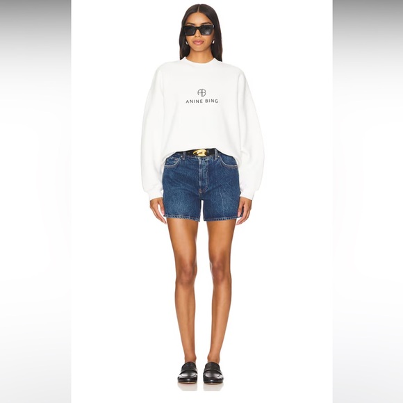 Anine Bing White Women's Top - Picture 4 of 9